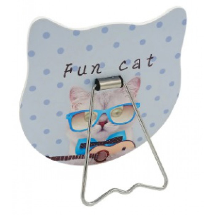 Espelho de Mesa Gato fofo de óculos